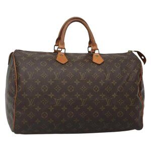 LOUIS VUITTON Monogram Speedy 40 Hand Bag